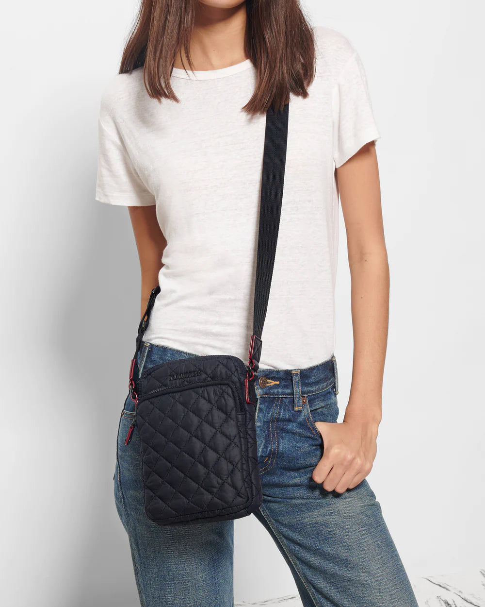 Metro Crossbody Bag - Black