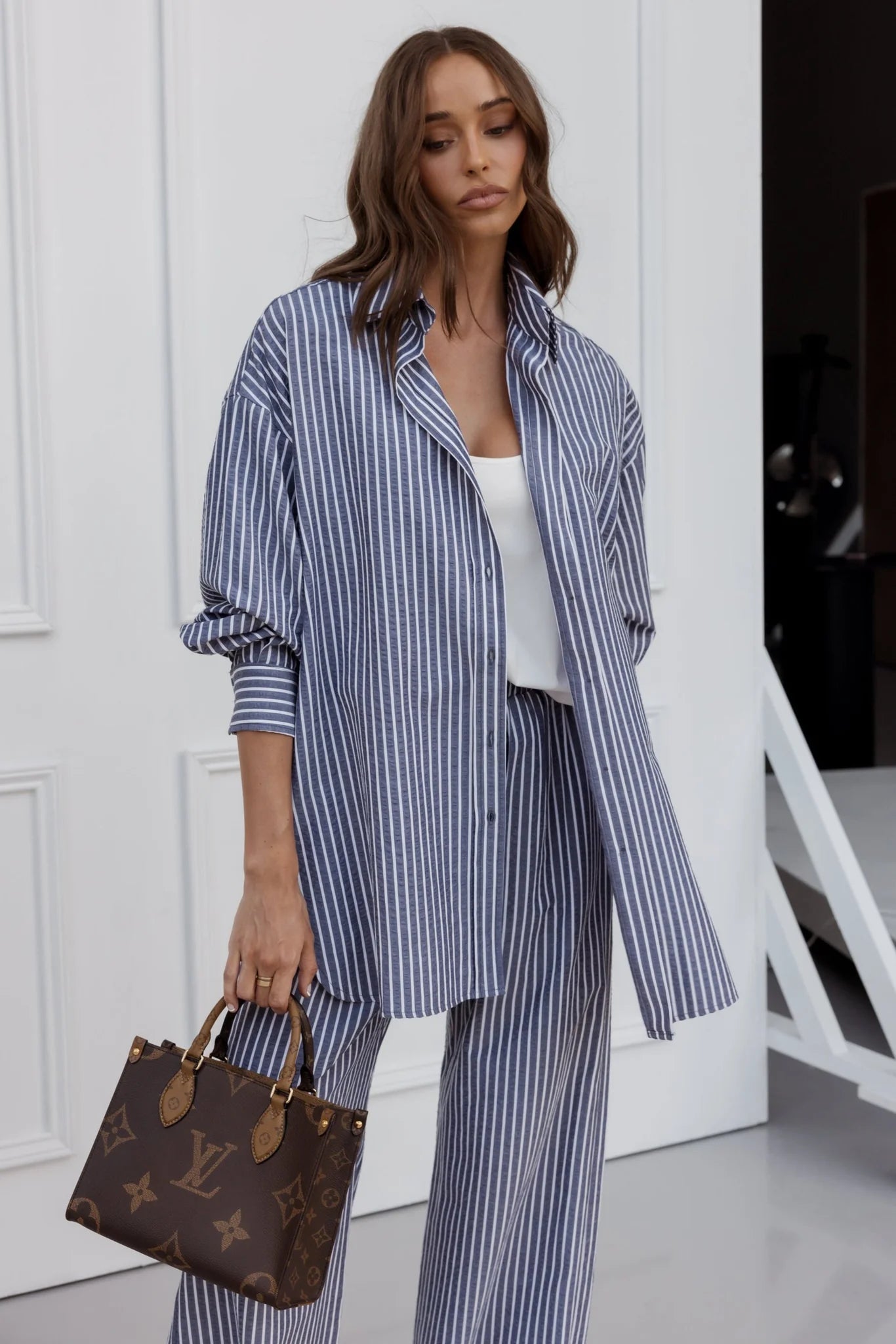 Marco Shirt - Blue Stripe