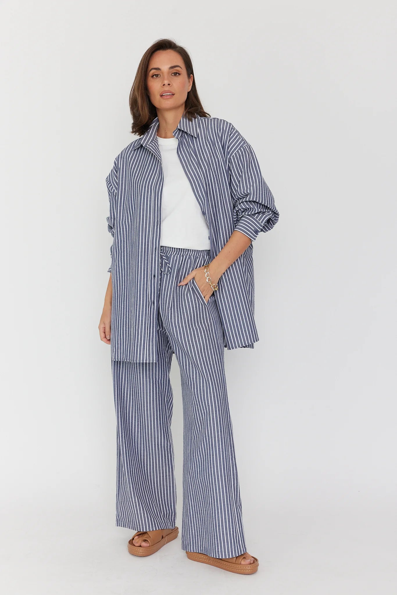 Marco Shirt - Blue Stripe