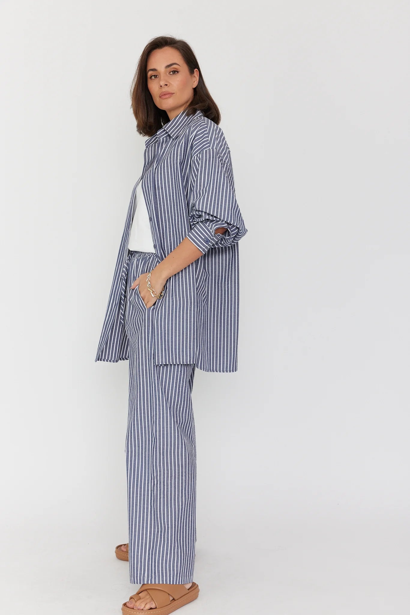 Marco Shirt - Blue Stripe