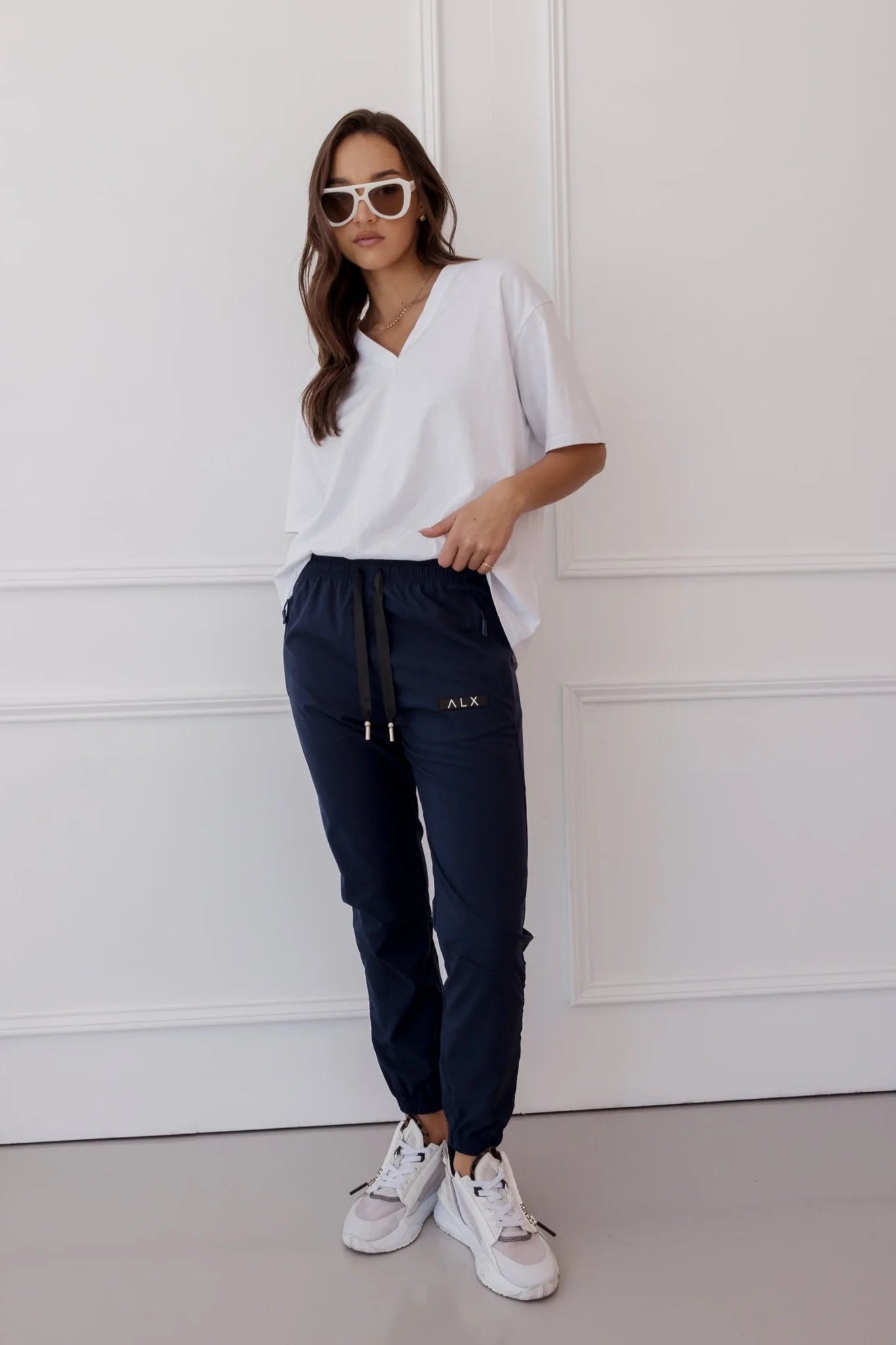 Nix V-Neck T-Shirt - White