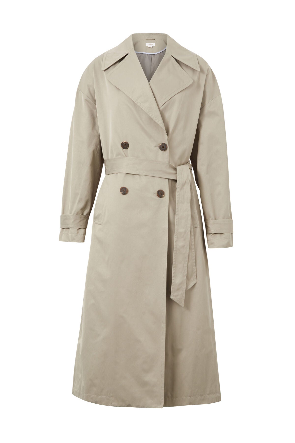 Oversized Trench - Ash Green