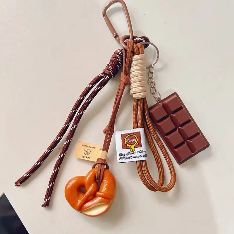 Pretzel Bag Charm