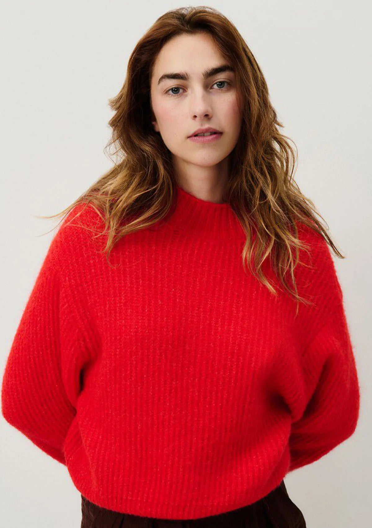 Womens Pullover - East18Q Chilli