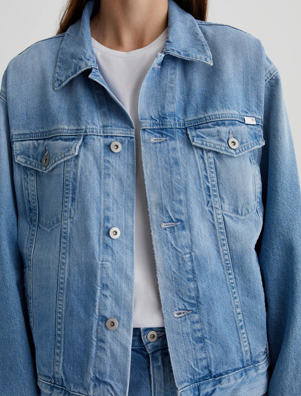 Ramie Denim Jacket - Siren