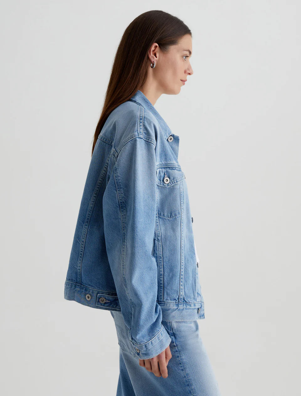 Ramie Denim Jacket - Siren