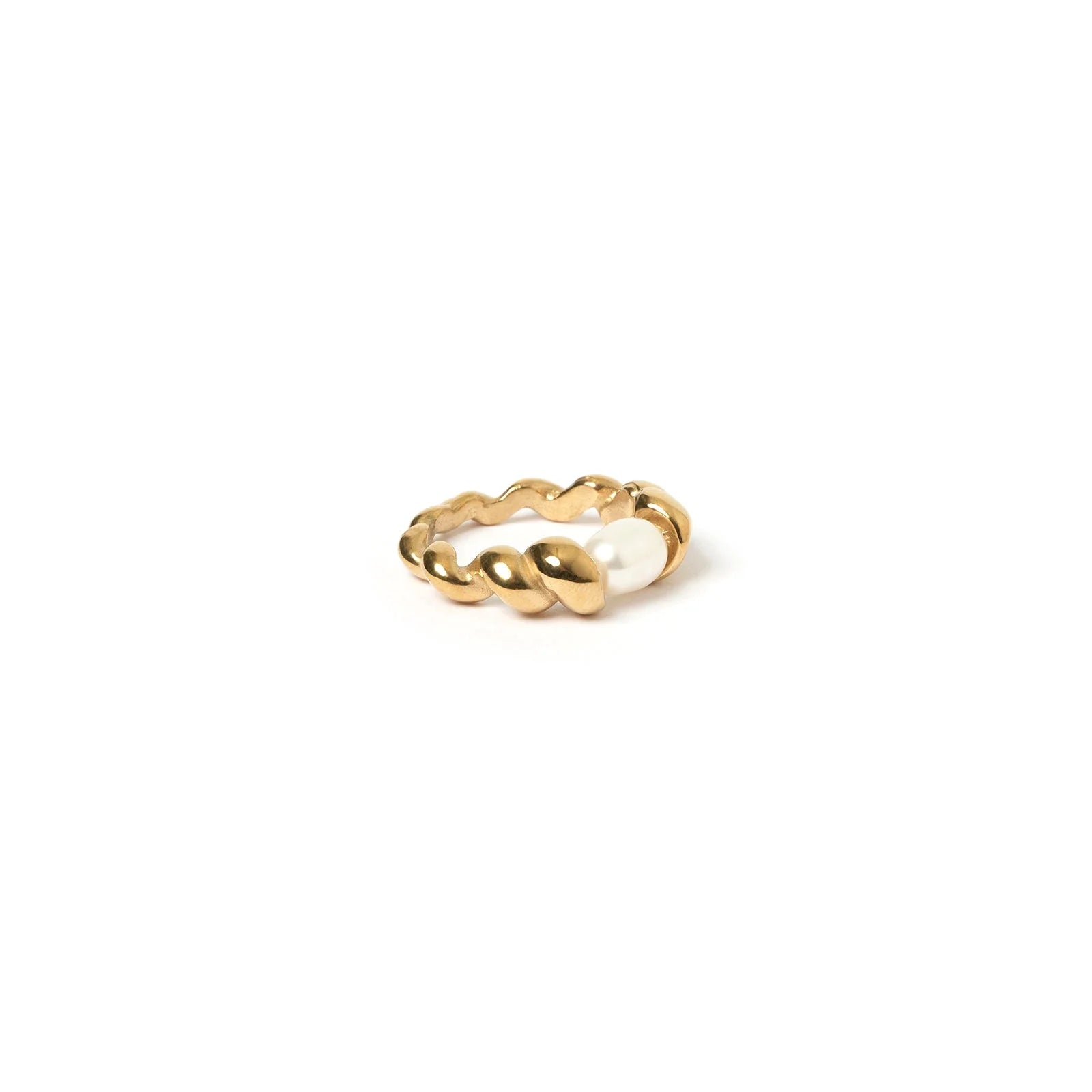 Riviera Gold & Pearl Ring