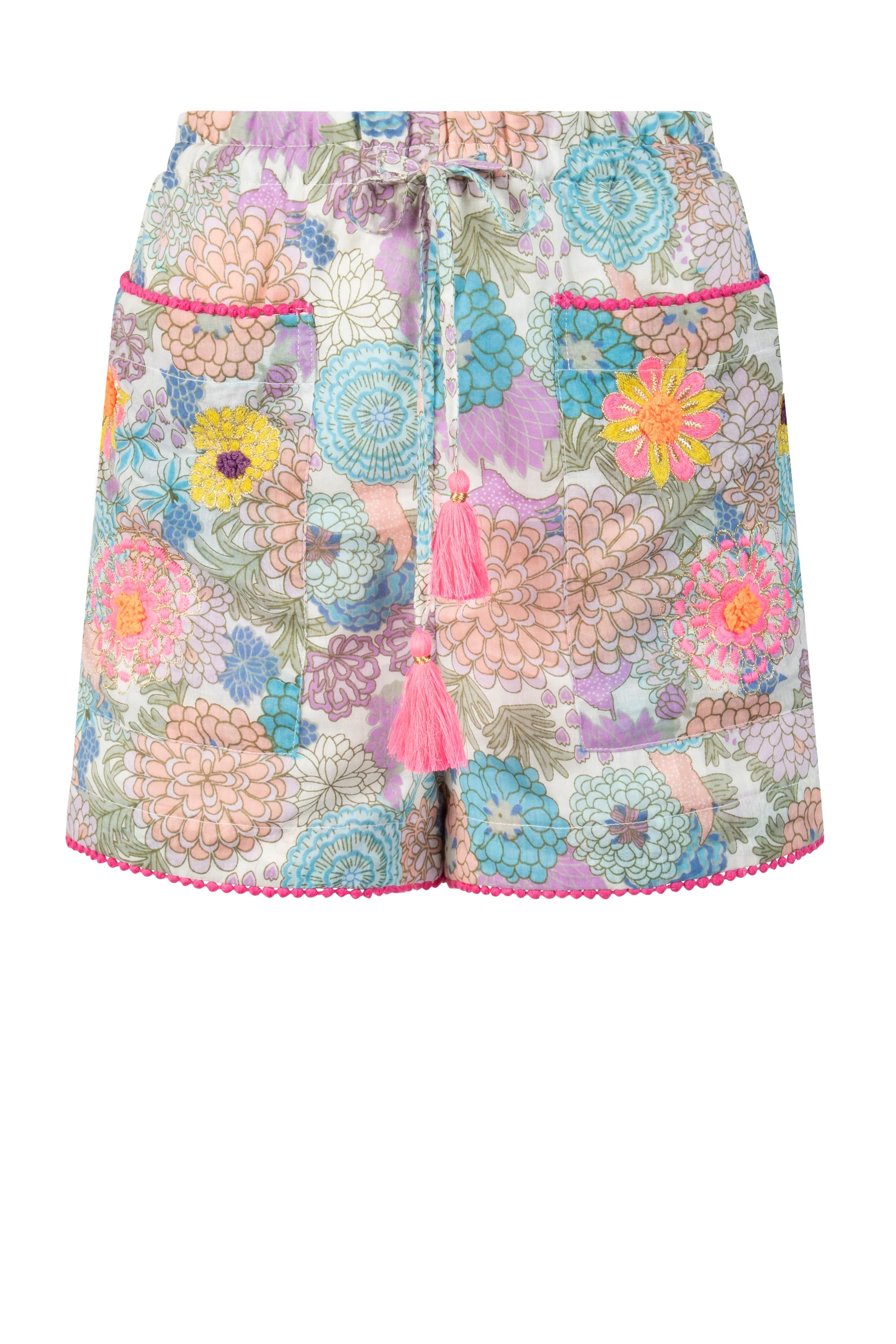 Green Rosa Blue Shorts