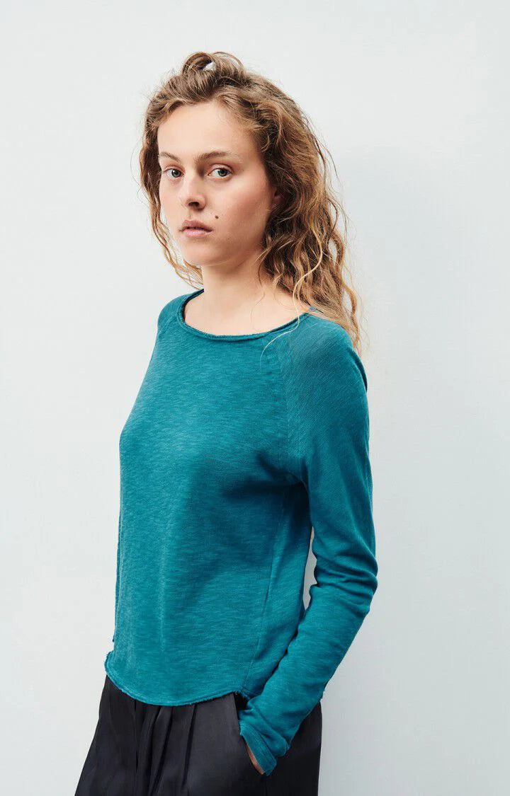 SON31G Long Sleeve Tee - Vintage Petrol