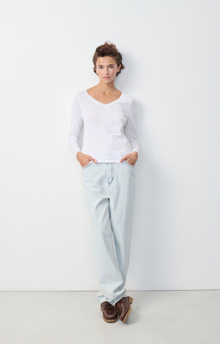 Womens SONOMA 34 LS Tee - White