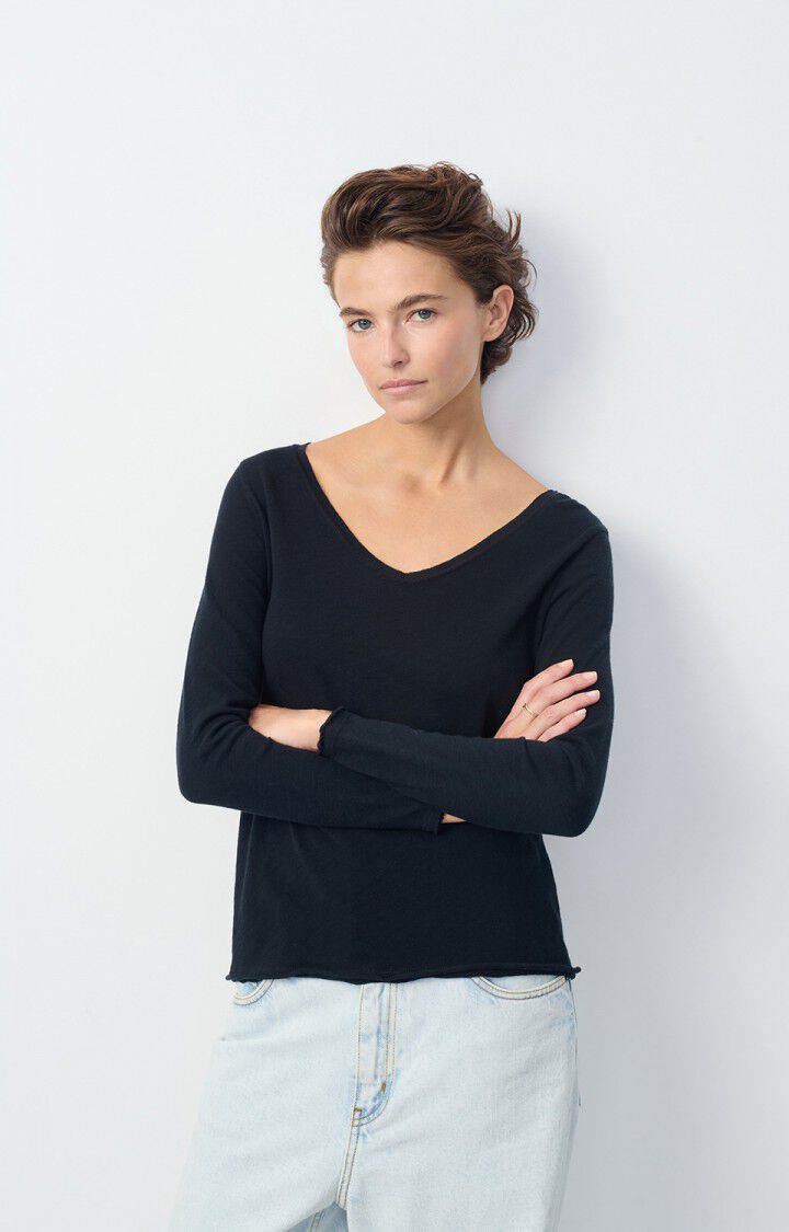 Womens SONOMA 34 LS Tee - Black