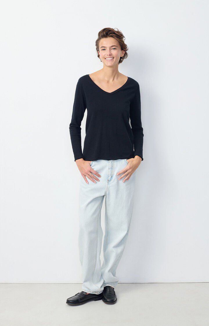Womens SONOMA 34 LS Tee - Black