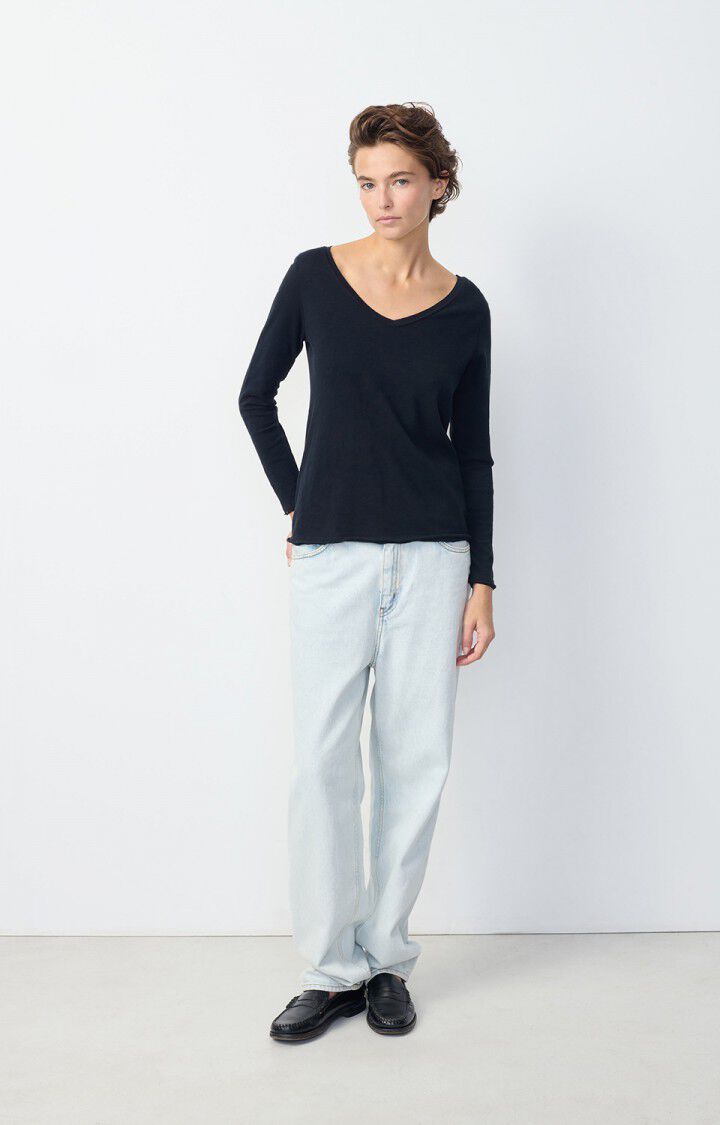 Womens SONOMA 34 LS Tee - Black