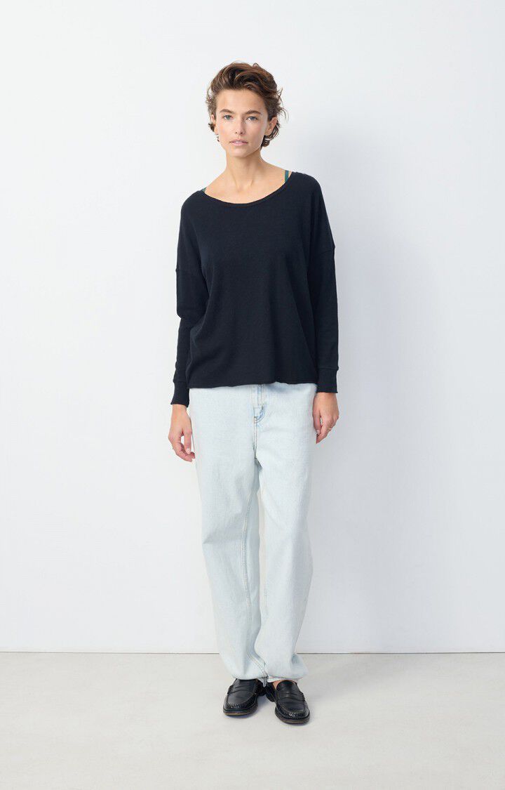 Womens SONOMA 36 LS Tee Shirt - Black
