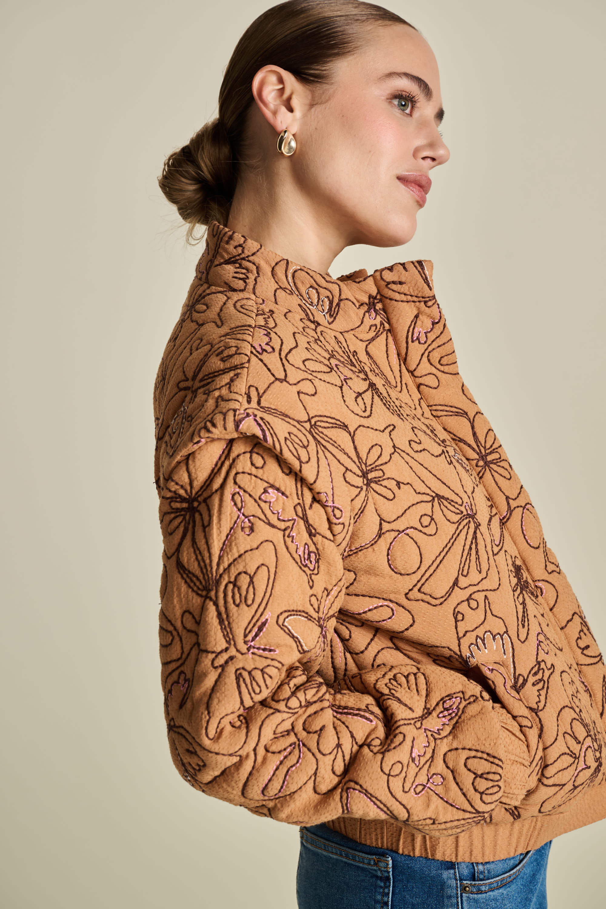 Butterfly Jacket - Sugar Brown