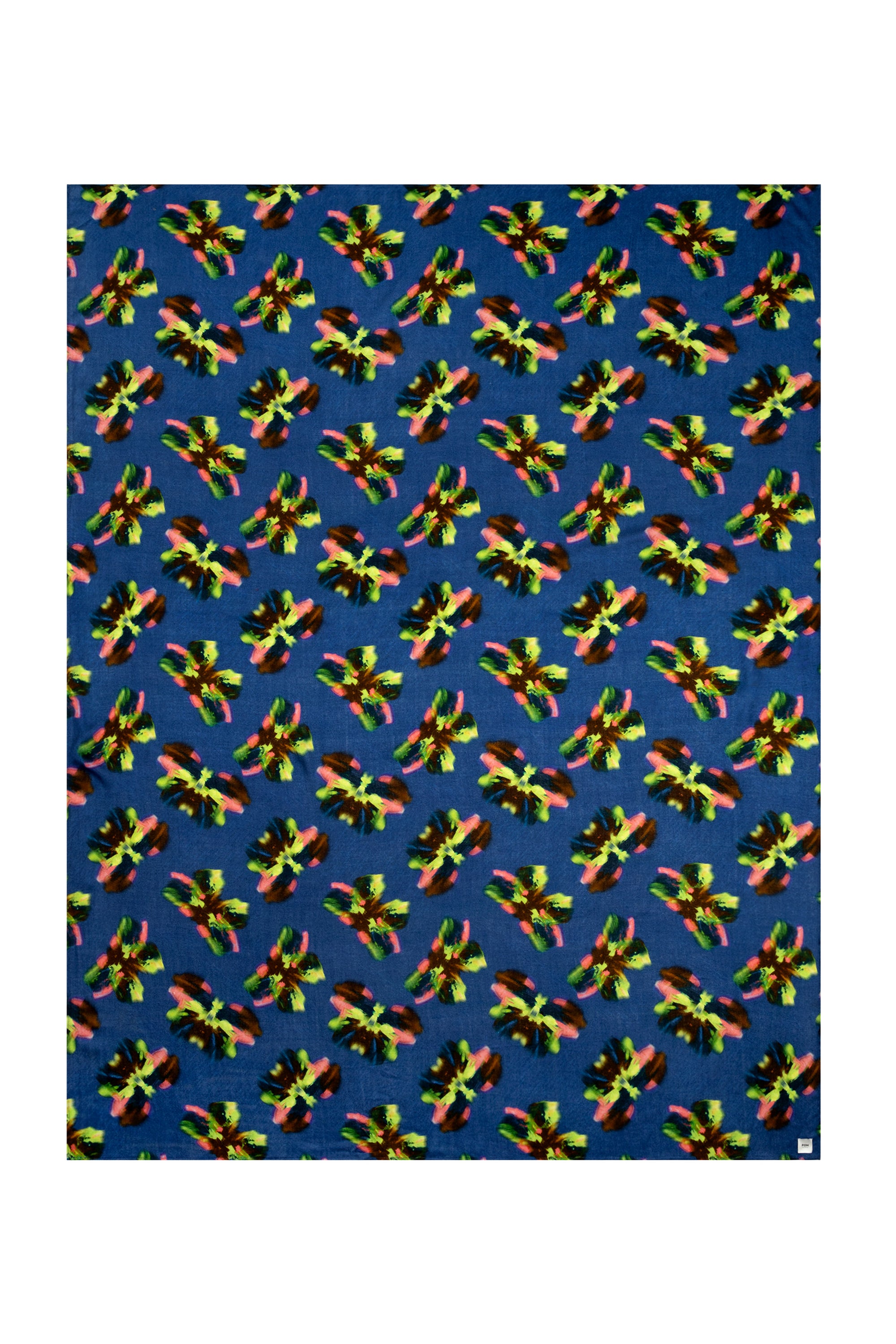 Blue Scarf - Shawl Butterfly Blue