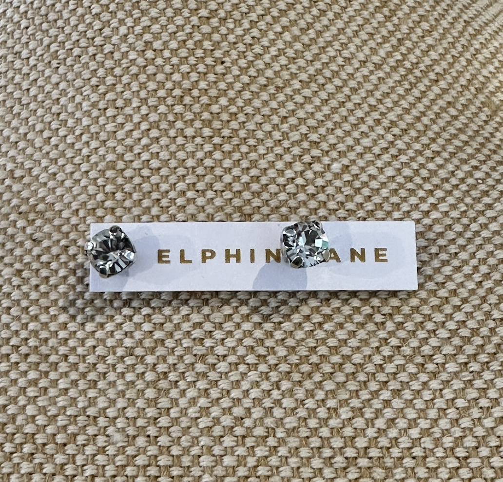 Mini Rock Studs - Crystal Antique