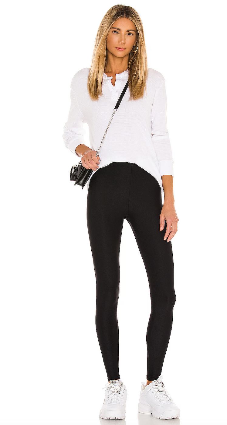 Neoprene Leggings - Black