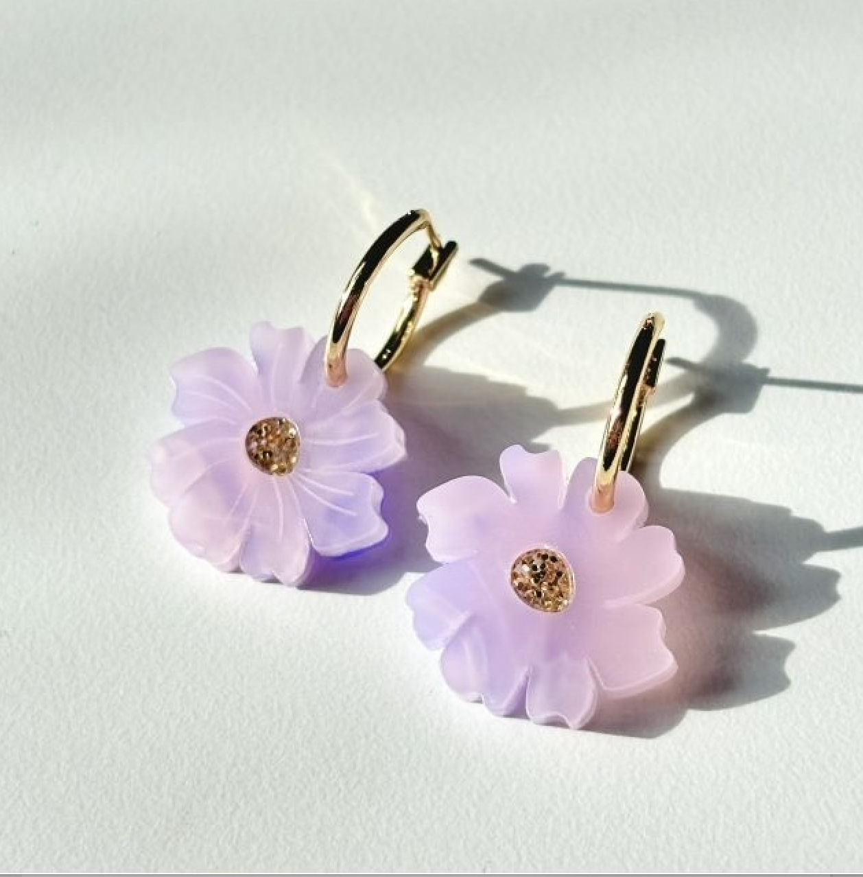 Wildflowers Earring - Lavender