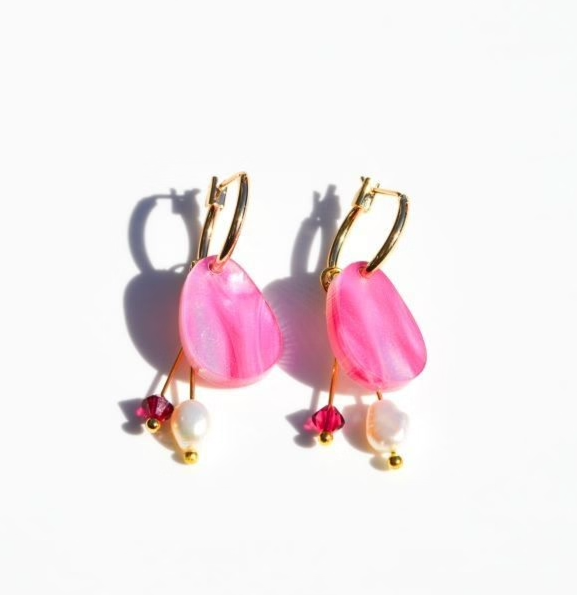 Chloe Earring - Magenta