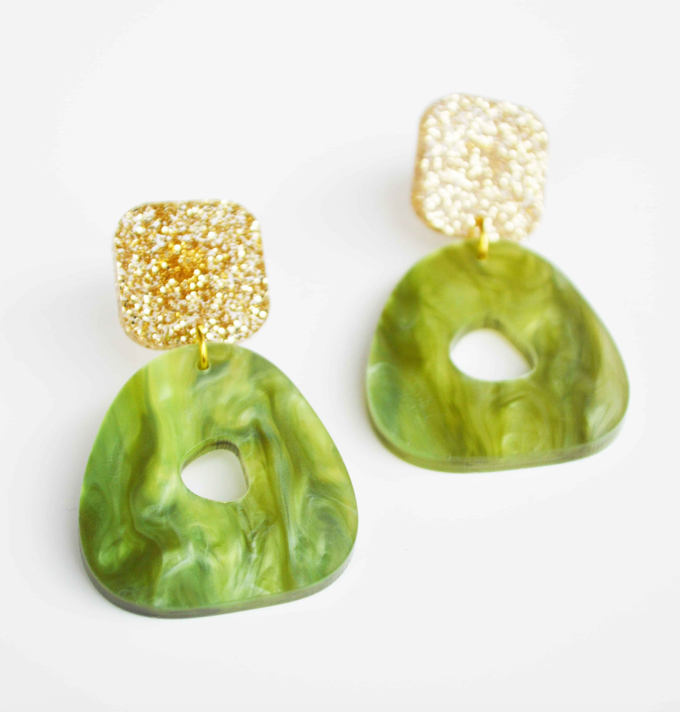 Maia Earring - Sage