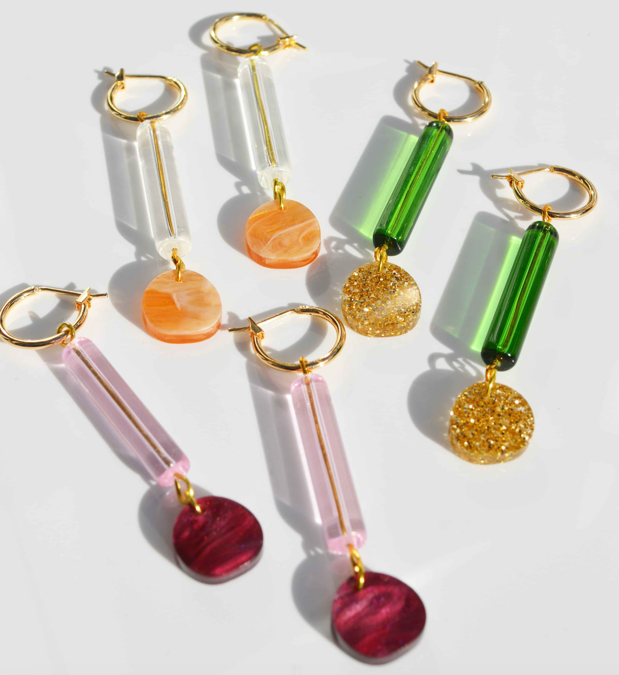 Nova Earring - Merlot
