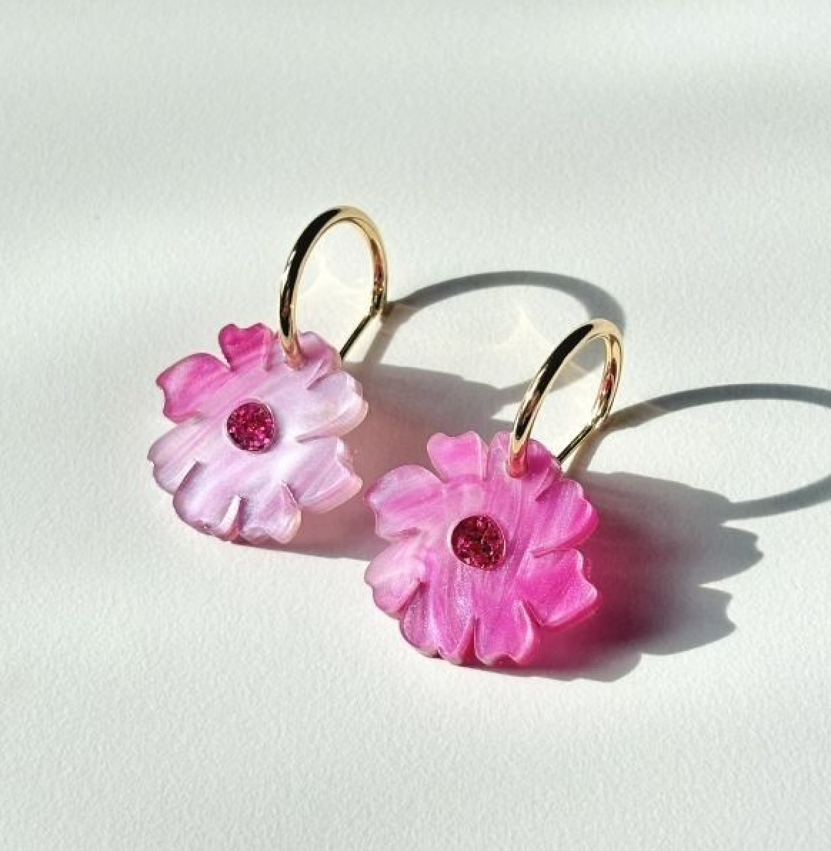 Wildflowers Earring - Magenta