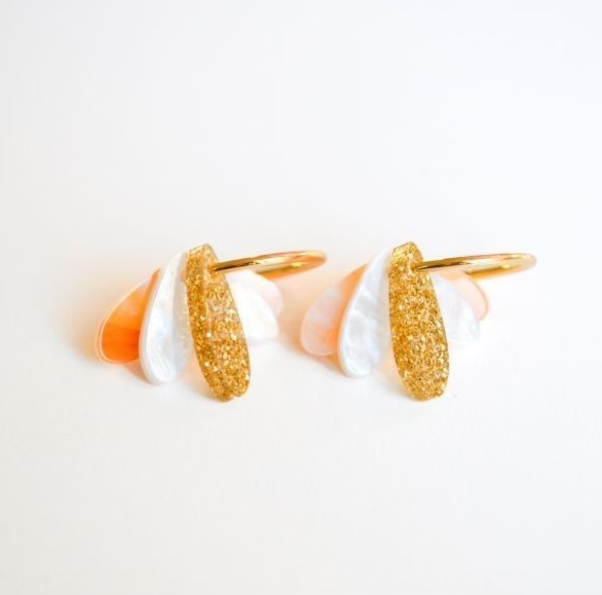 Happy Hour Earrings - Sunset Gold