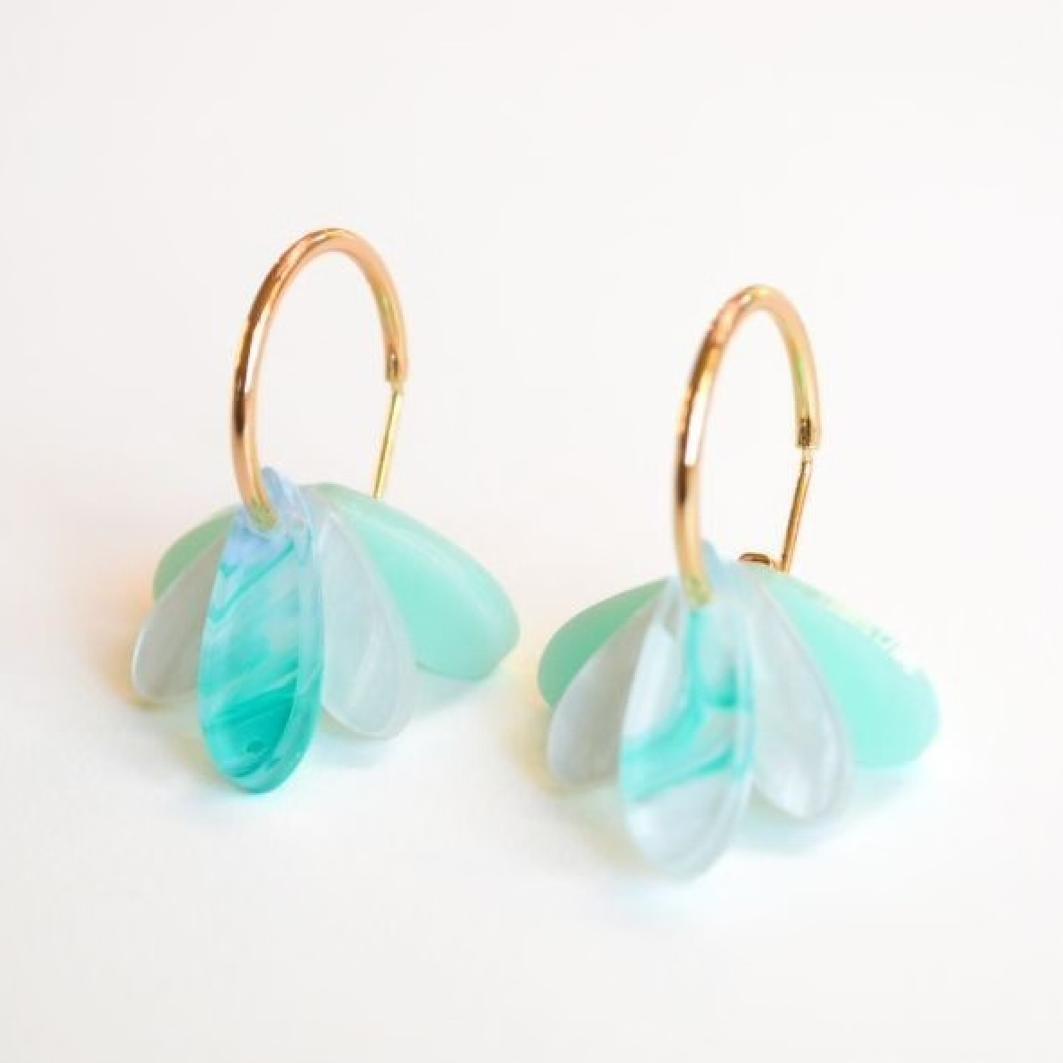 Happy Hour Earrings - Aqua