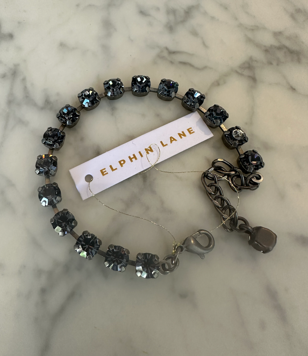 Aurora Mini Rocks Bracelet - Charcoal / Black Matte