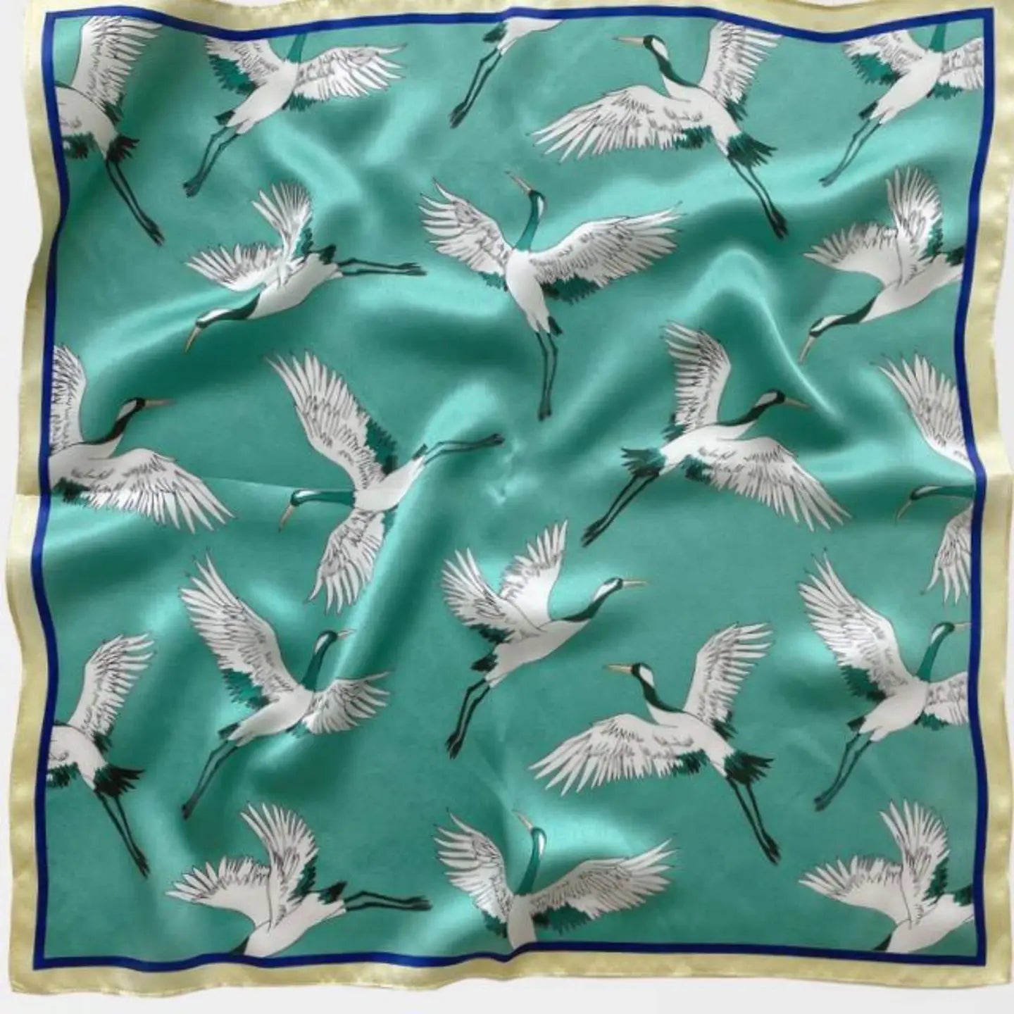 Silk Scarf - Green