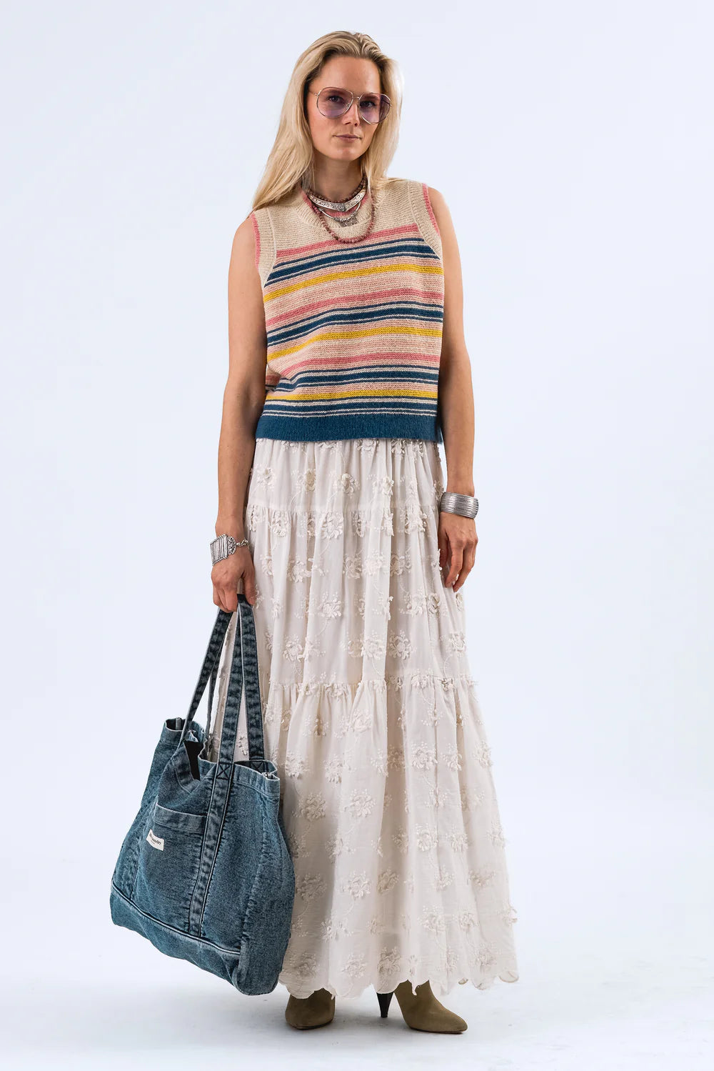Juniper Washed Denim Bag