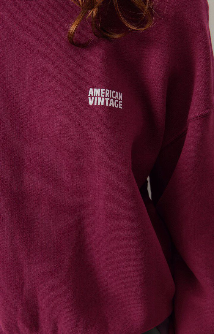 Womens Sweater Izubird - Burgundy