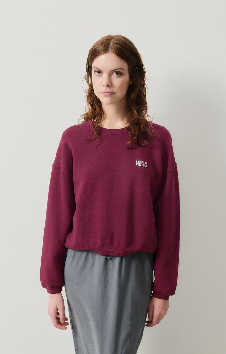 Womens Sweater Izubird - Burgundy