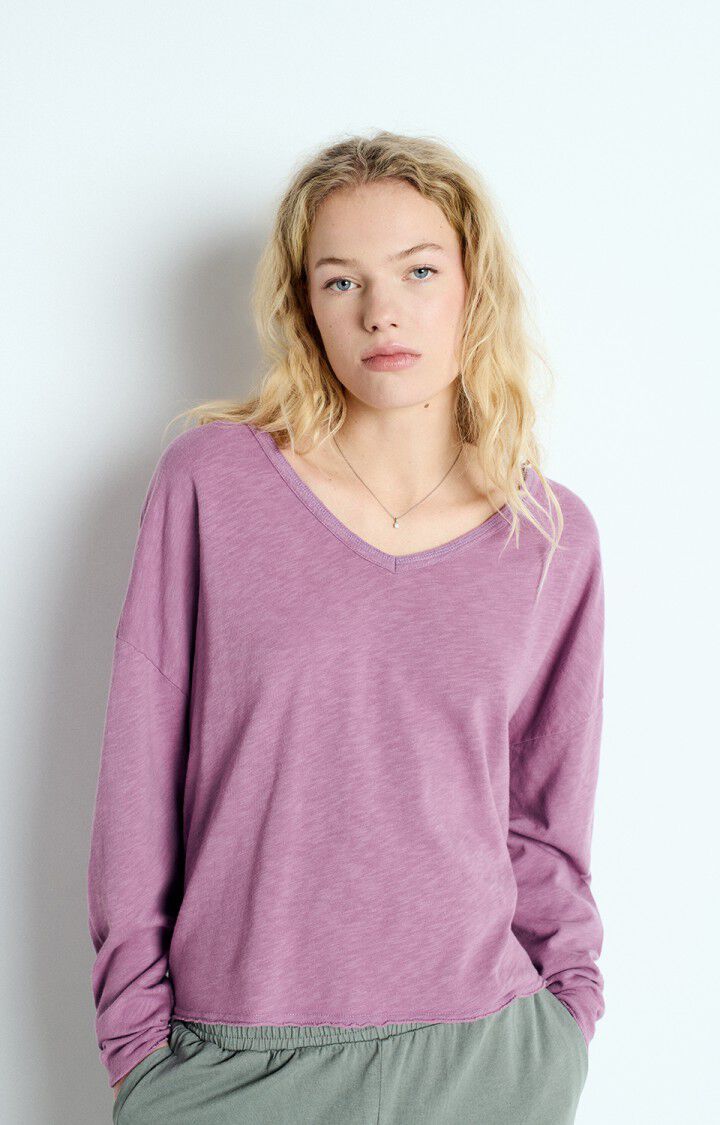 Womens SONOMA long sleeve tee - Vintage Lilac