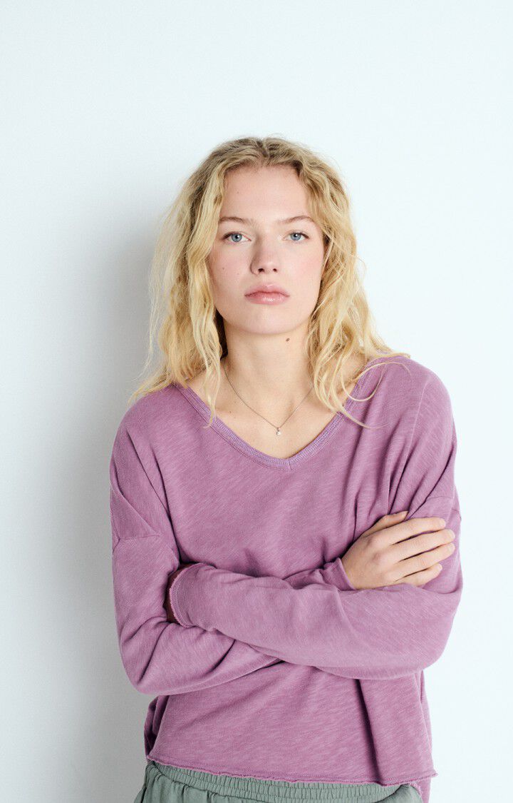 Womens SONOMA long sleeve tee - Vintage Lilac
