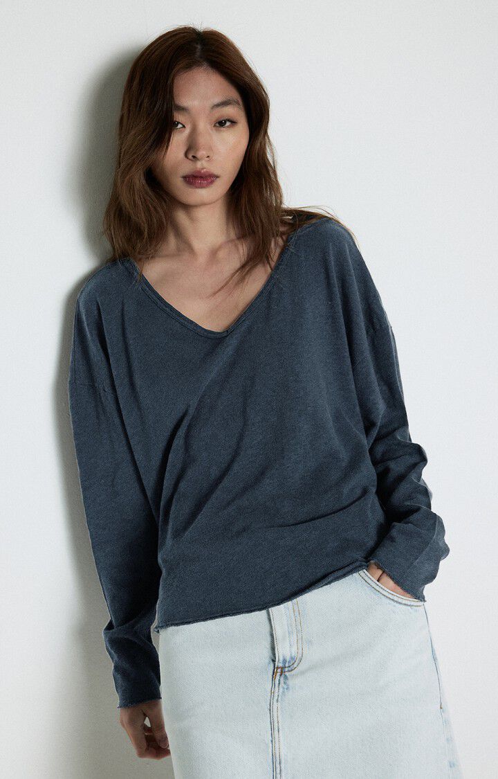 Womens SONOMA long sleeve tee - Vintage Navy Blue