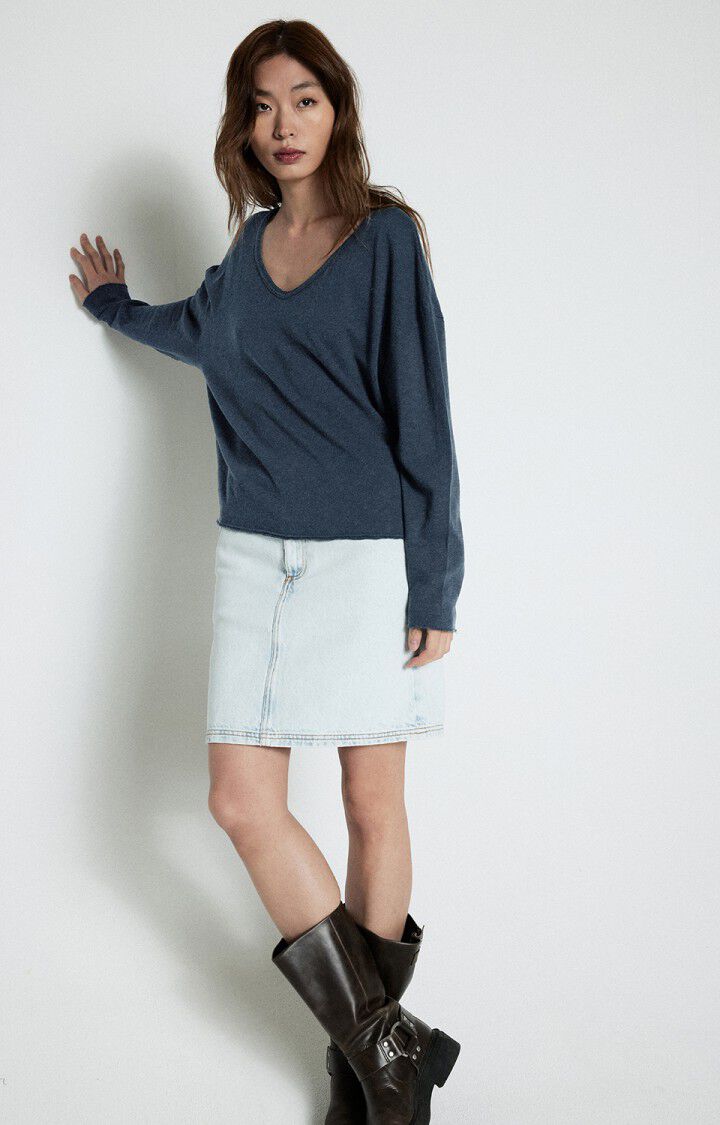 Womens SONOMA long sleeve tee - Vintage Navy Blue