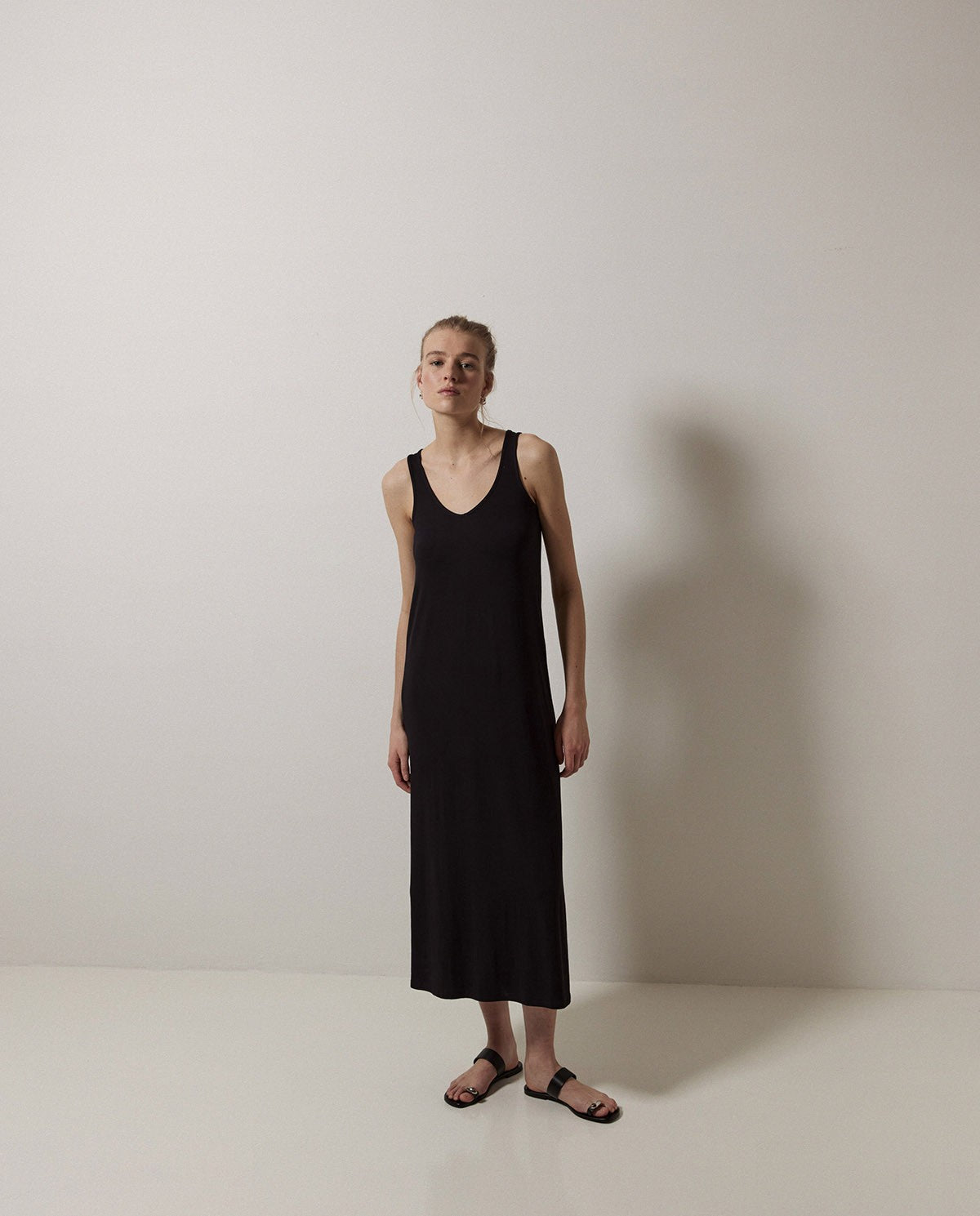 Black Long Dress - 42420