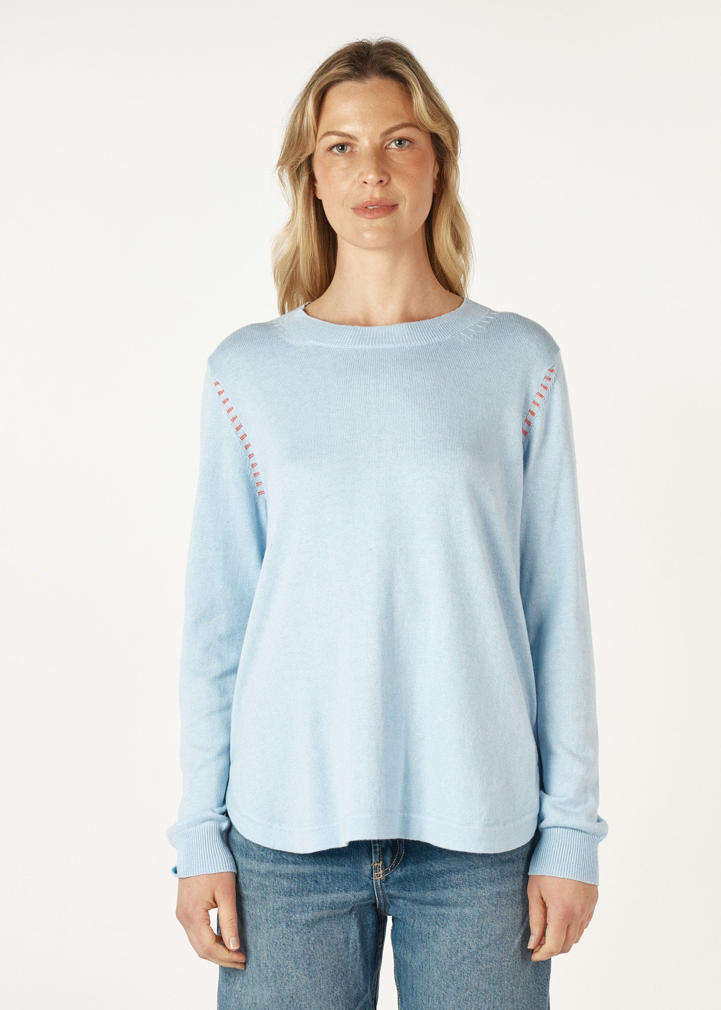 Essential Shirt Bottom - Sky