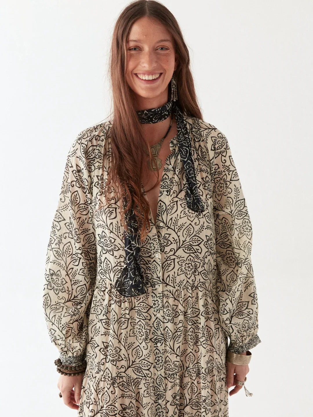 Antonia Dress - White Lies
