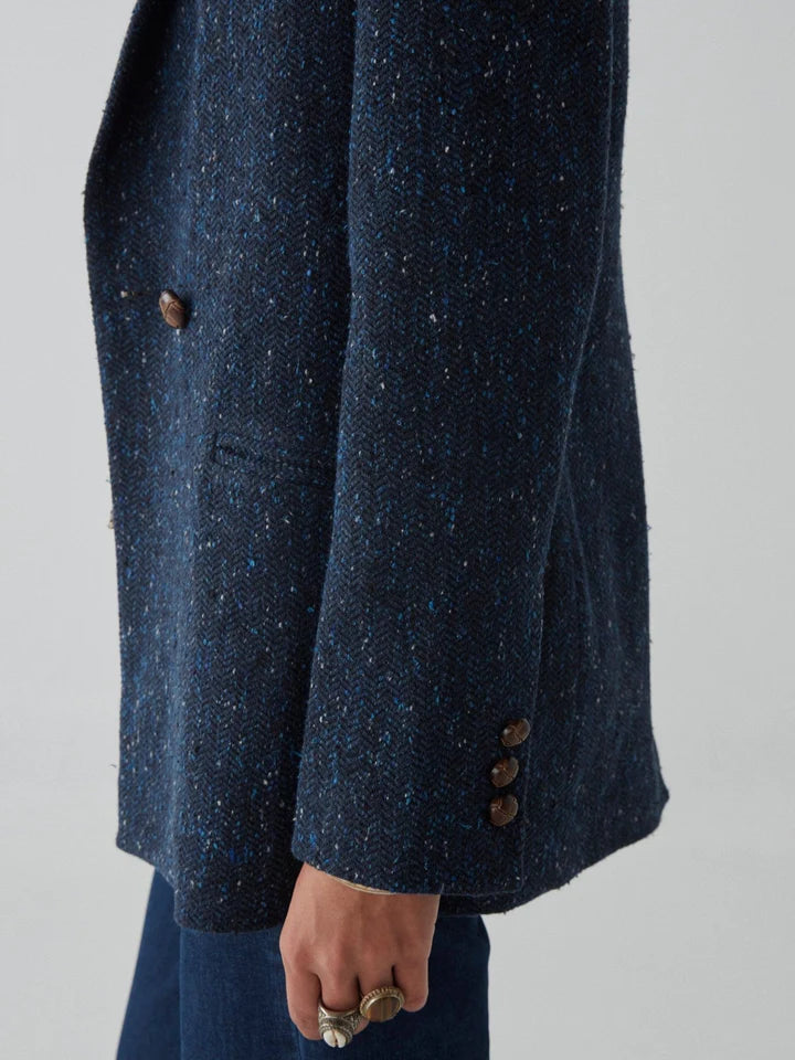 Azalea Blazer - Misty Blue