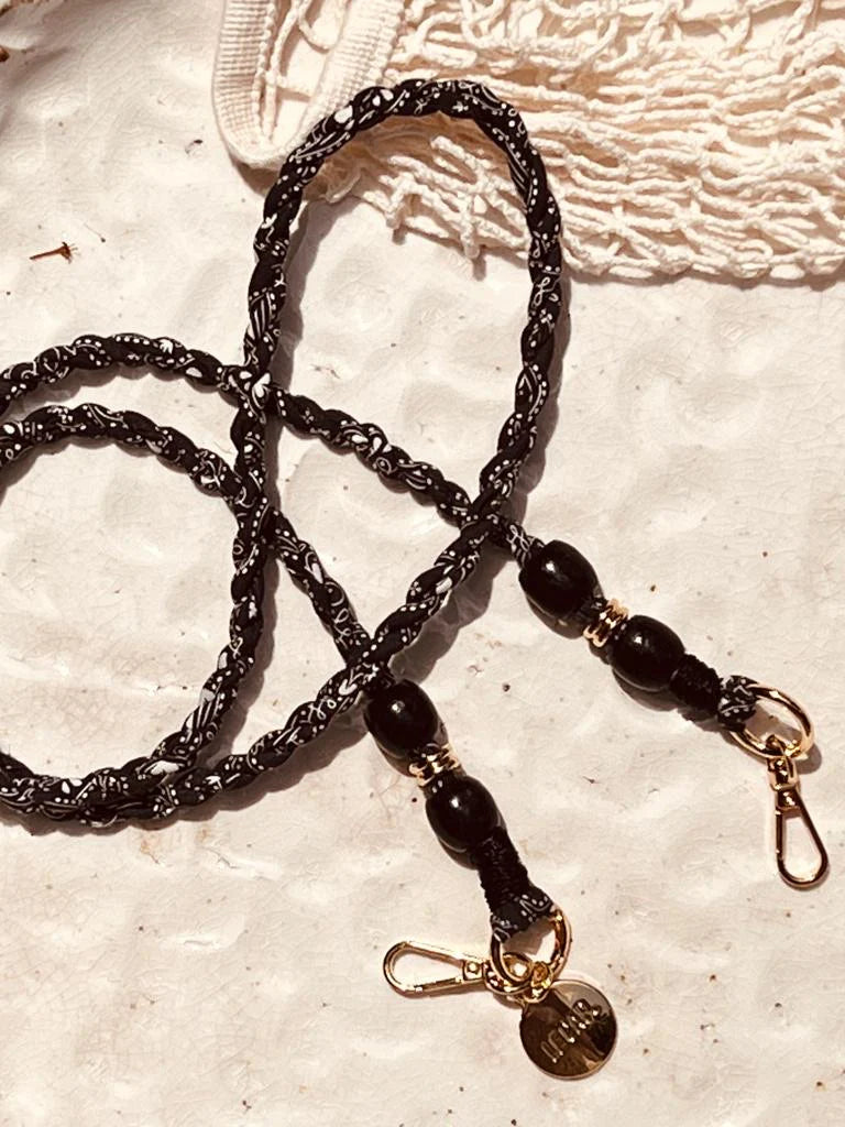 Crossbody Phone Strap - Black