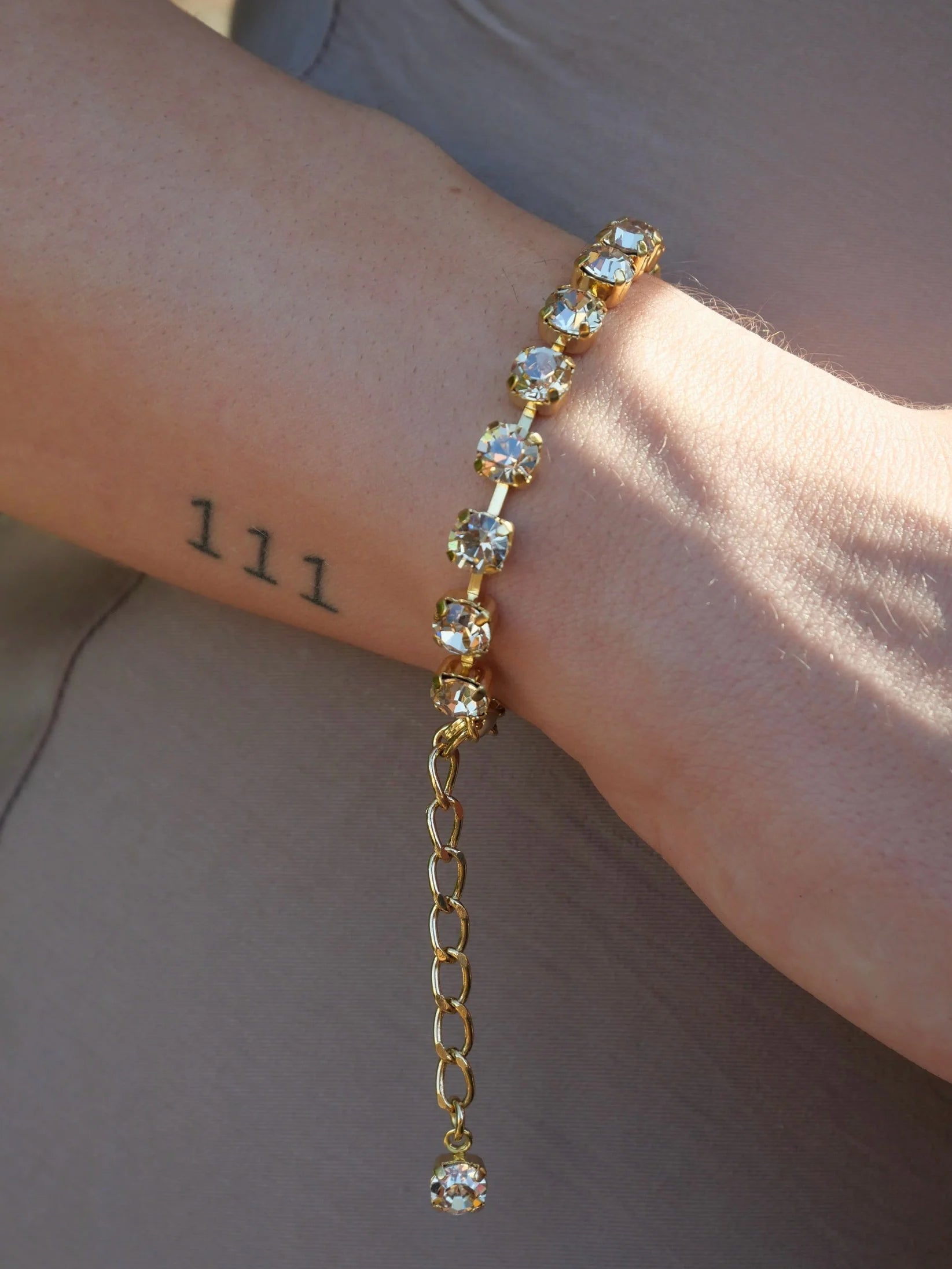 Aurora Mini Rocks Bracelet -Champagne / Soft Gold