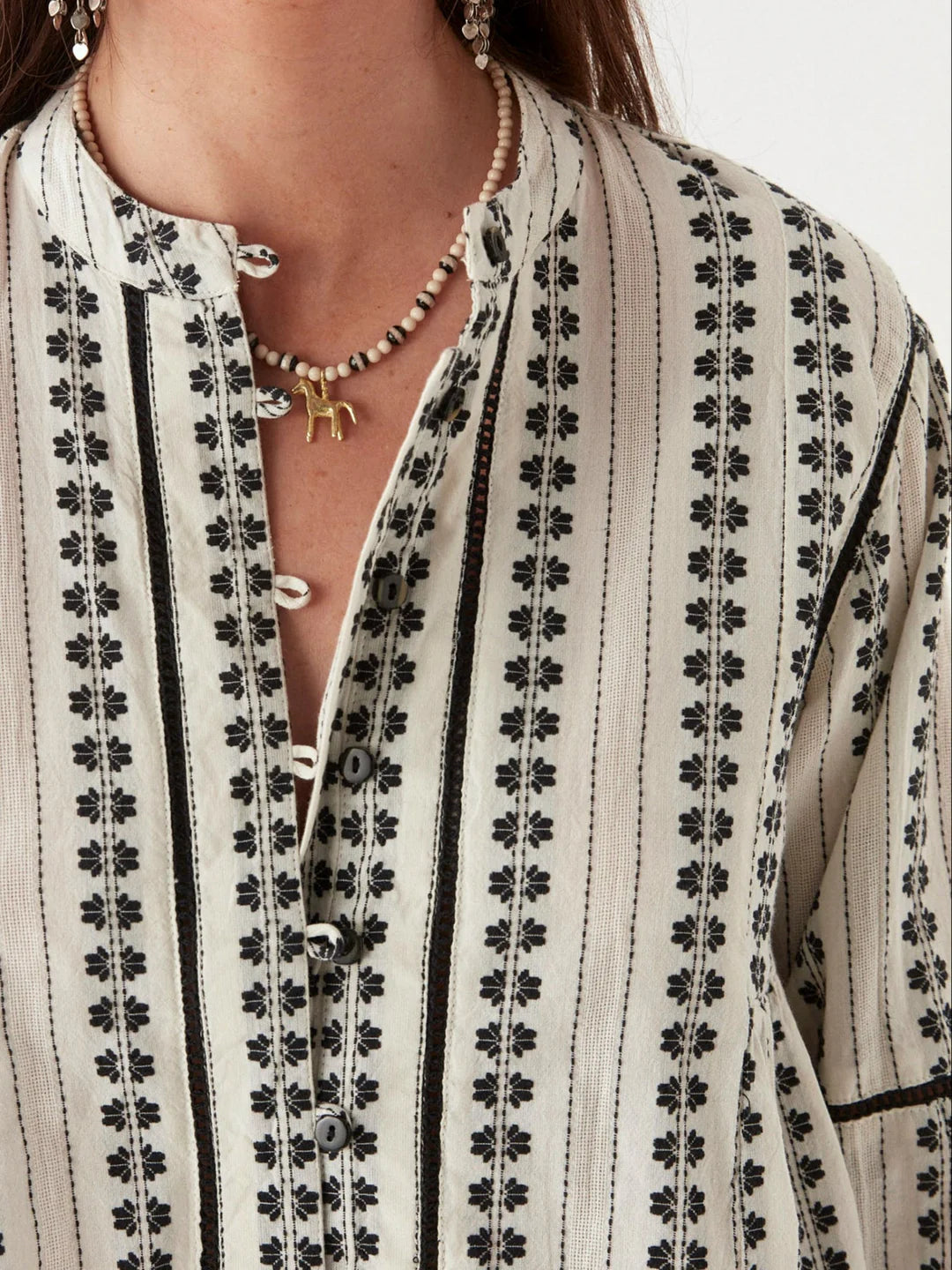 Consuelito Blouse - Pearl Jam