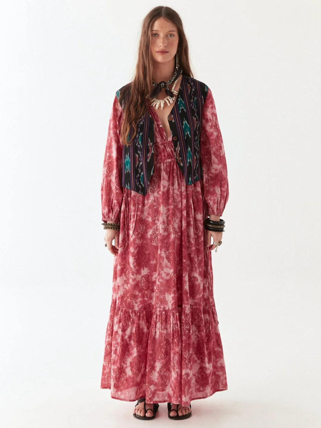 Davinia Dress - Paisley Dream