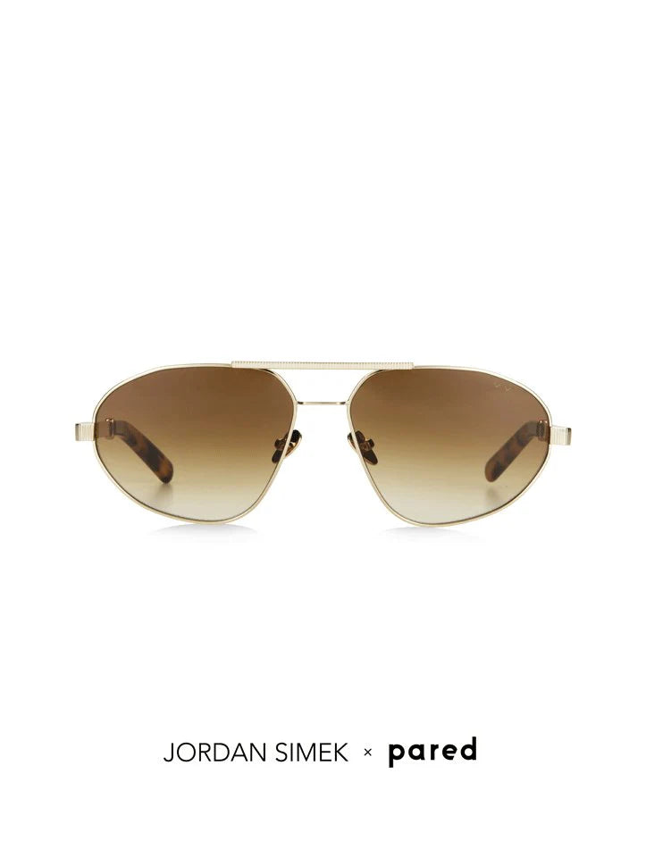 Jordan Simek X Pared Flight Risk - Gold/Tortoise