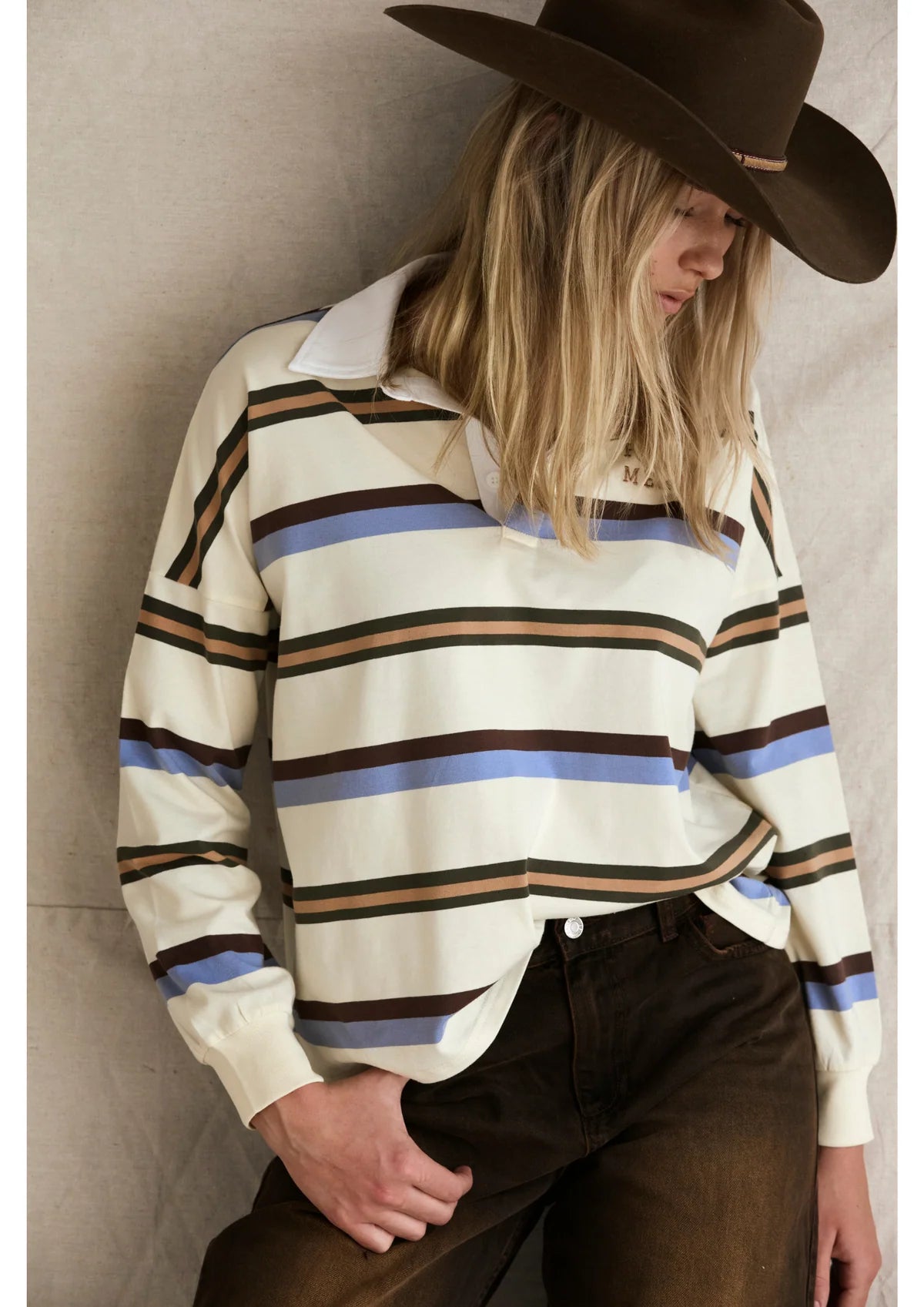 Jersey - Blue/Brown