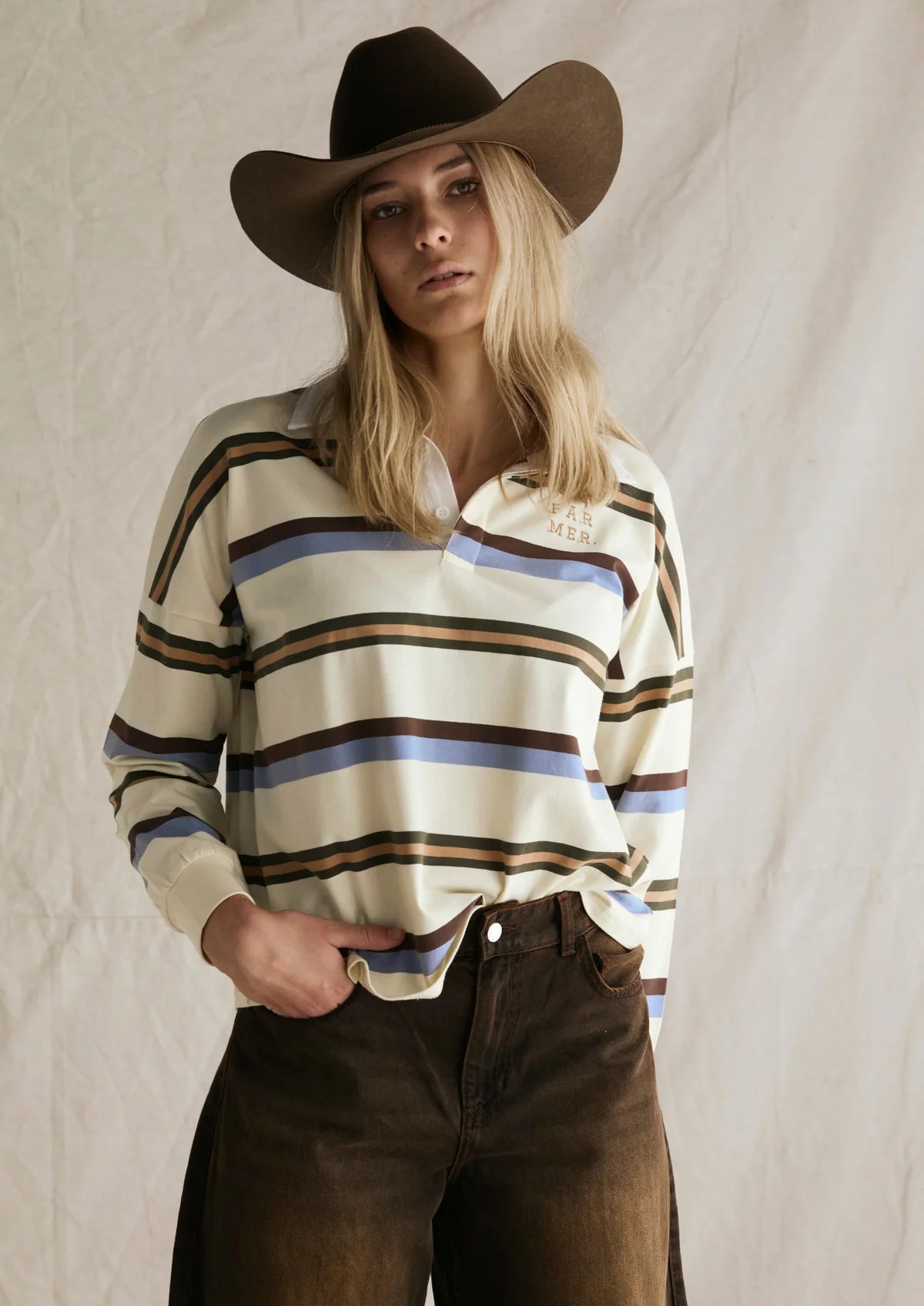 Jersey - Blue/Brown