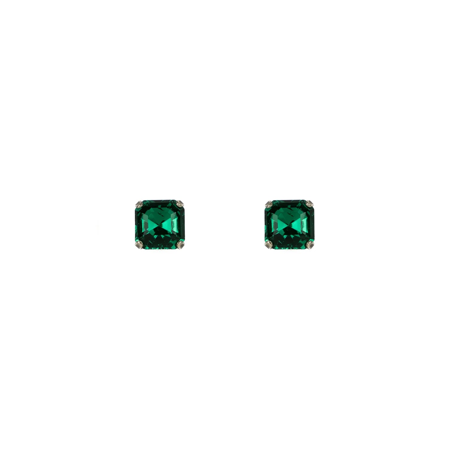 Lex Rock Studs - Emerald